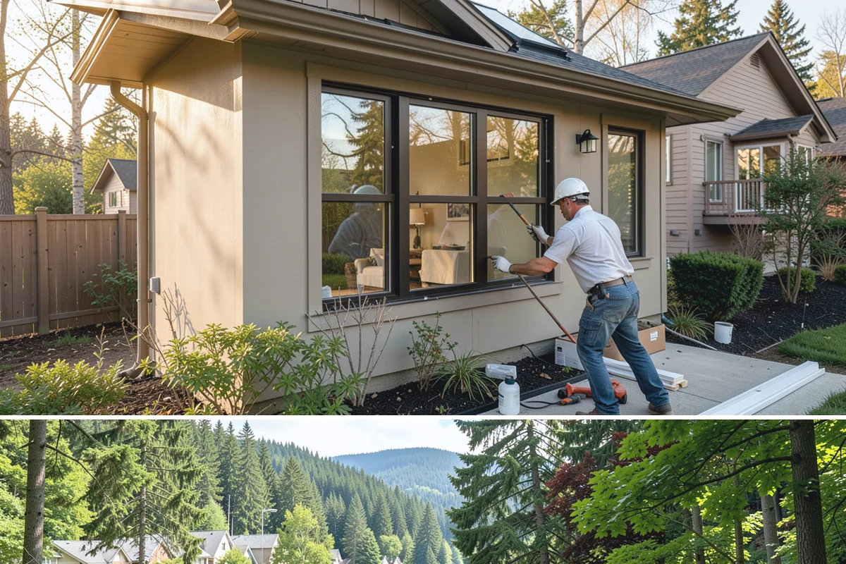 Mixed-Use Construction in Lake Forest Park, King County, WA - We stage foundation and framing through summer so the structure is dried-in before the wet season sets in.