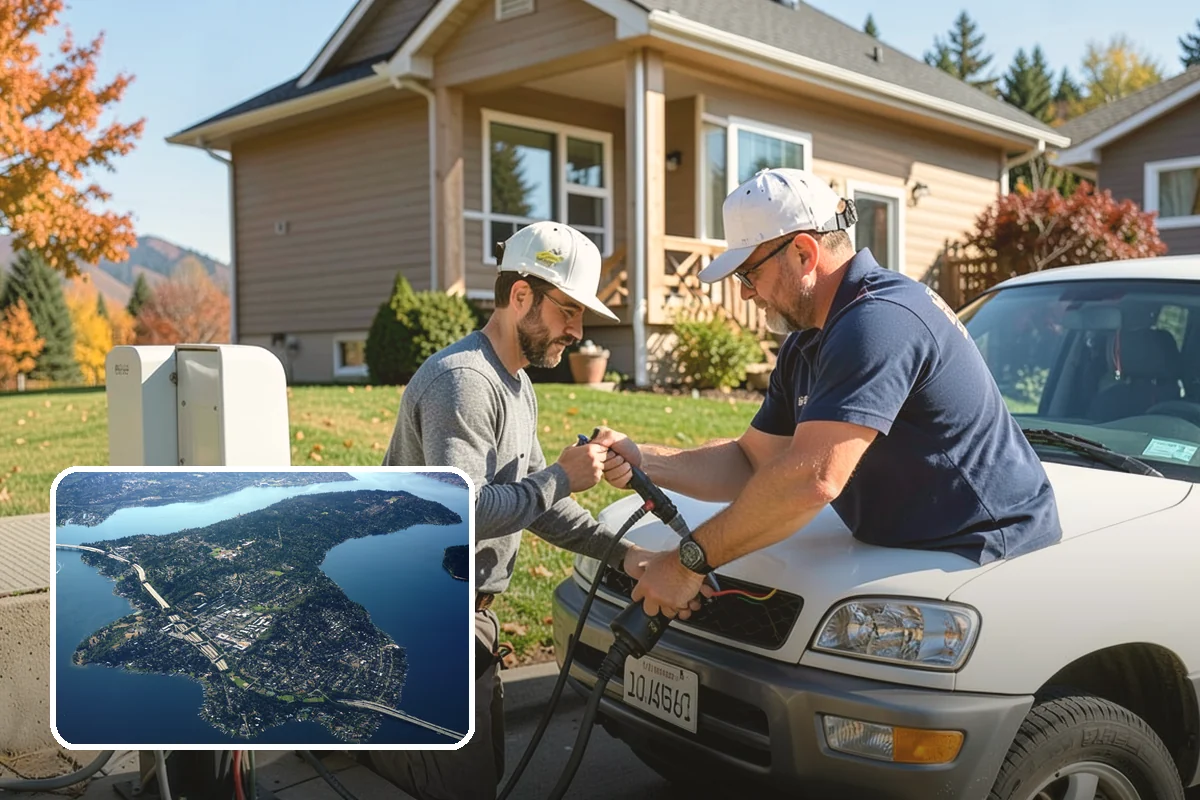 Mixed-Use Construction in Mercer Island, King County, WA - Efficient use of urban infill parcels