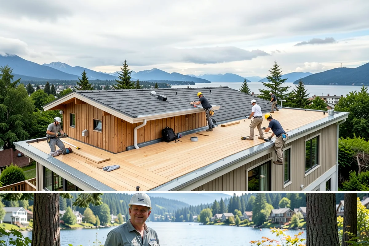 Mixed-Use Construction in Milton, King County, WA - We stage foundation and framing through summer so the structure is dried-in before the wet season sets in.