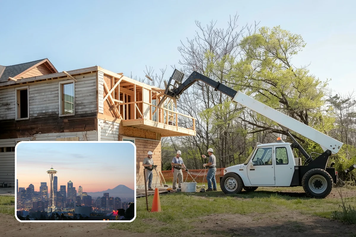 Mixed-Use Construction in Seattle, King County, WA - Efficient use of urban infill parcels