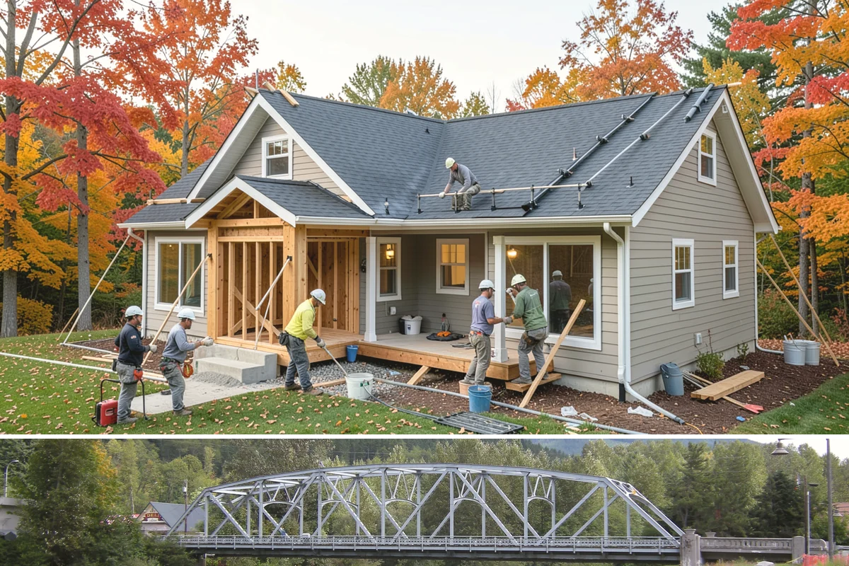 Mixed-Use Construction in Skykomish, King County, WA - We stage foundation and framing through summer so the structure is dried-in before the wet season sets in.