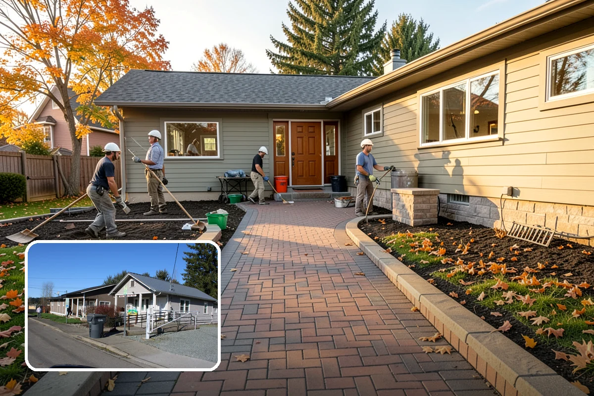 Mixed-Use Construction in South Prairie, Pierce County, WA - Efficient use of urban infill parcels