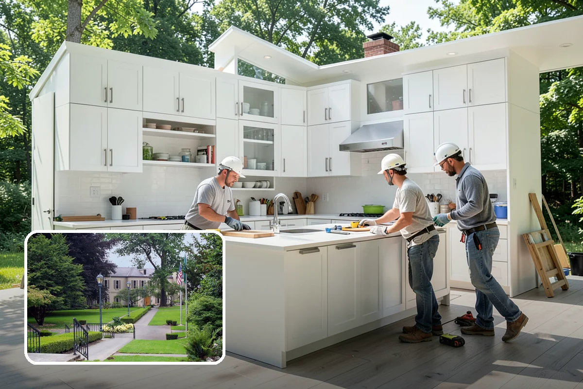 Mixed-Use Construction in Woodinville, King County, WA - Efficient use of urban infill parcels