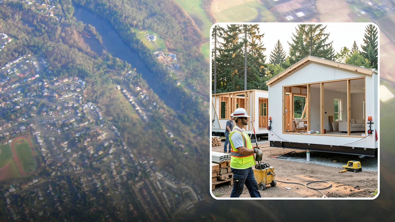Modular Home Construction in Algona, King County, WA - Factory-built home modules delivered and assembled on your Western Washington site.