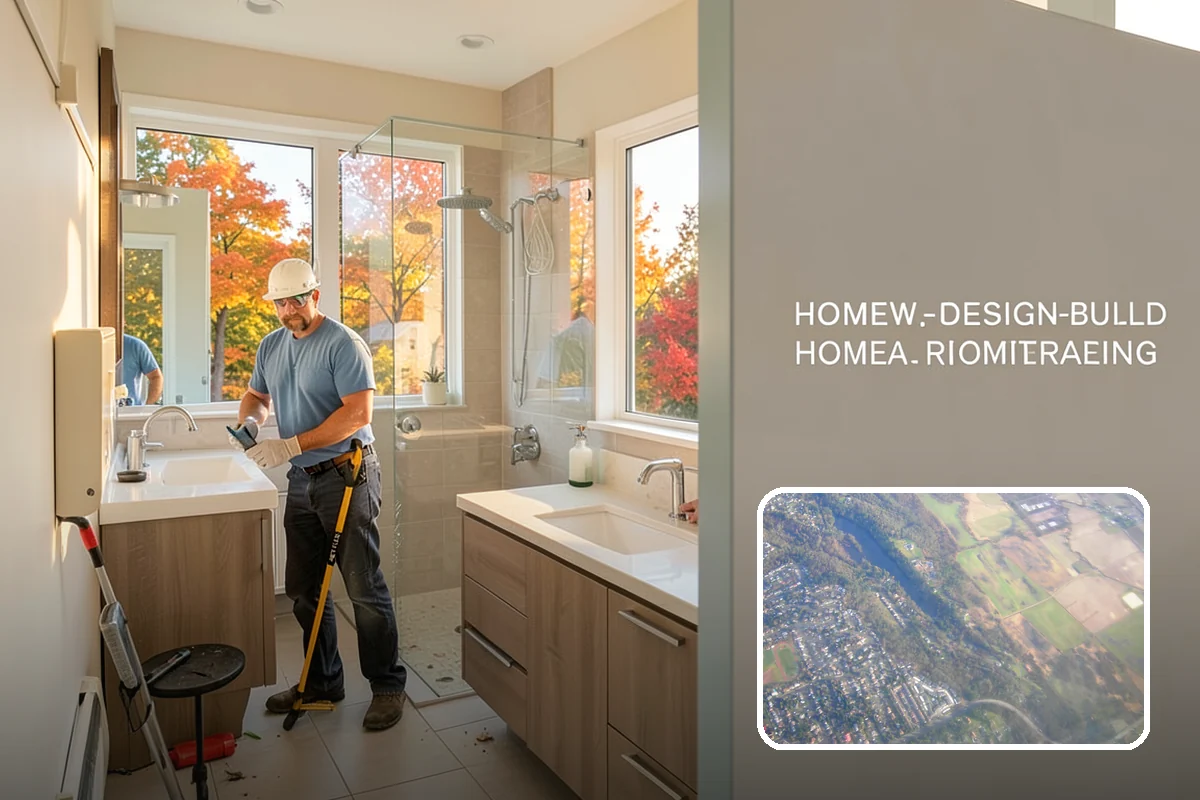 Modular Home Construction in Algona, King County, WA - Indoor construction protects materials from PNW moisture