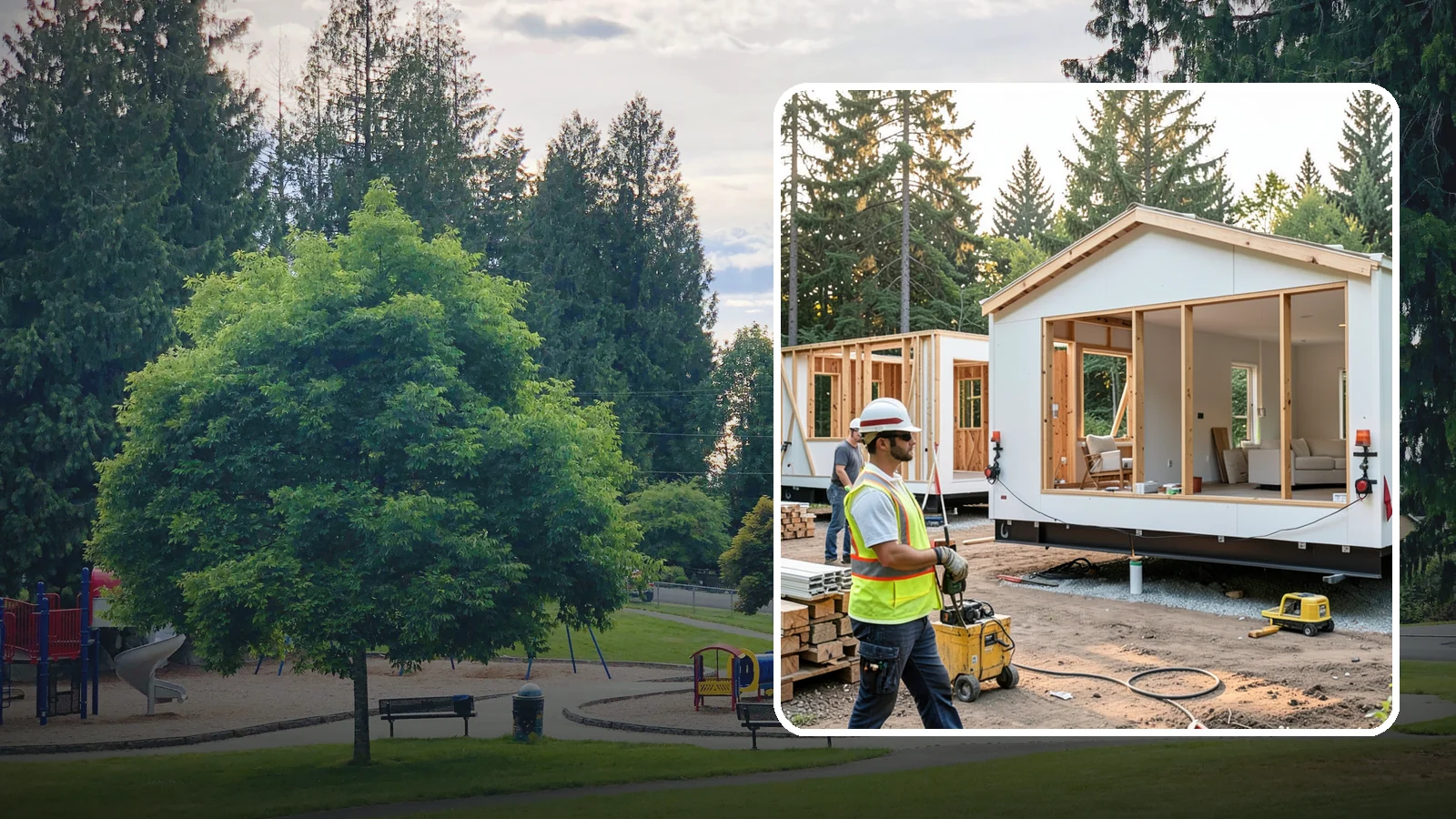 Modular Home Construction in Bonney Lake, Pierce County, WA - Factory-built home modules delivered and assembled on your Western Washington site.