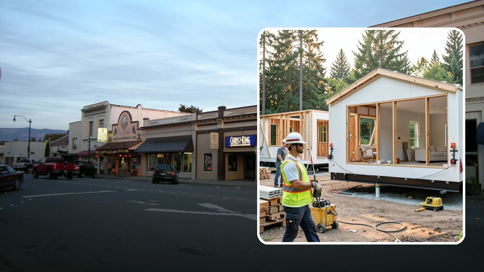 Modular Home Construction in Burlington, Skagit County, WA - Factory-built home modules delivered and assembled on your Western Washington site.
