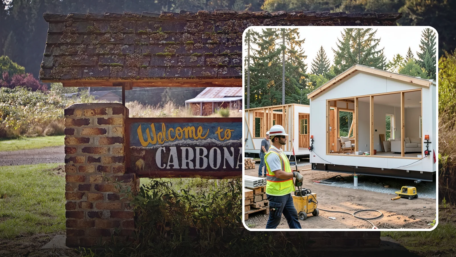 Modular Home Construction in Carbonado, Pierce County, WA - Factory-built home modules delivered and assembled on your Western Washington site.