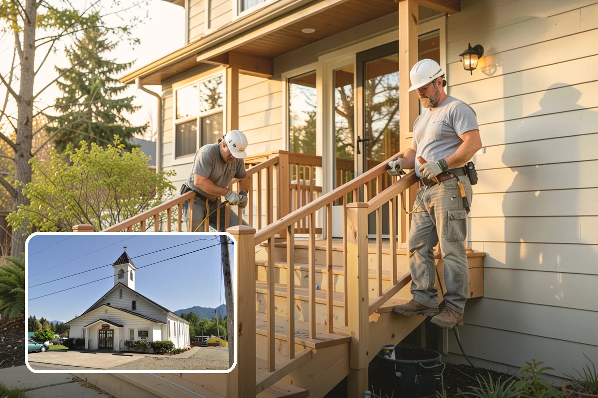 Modular Home Construction in Concrete, Skagit County, WA - Indoor construction protects materials from PNW moisture