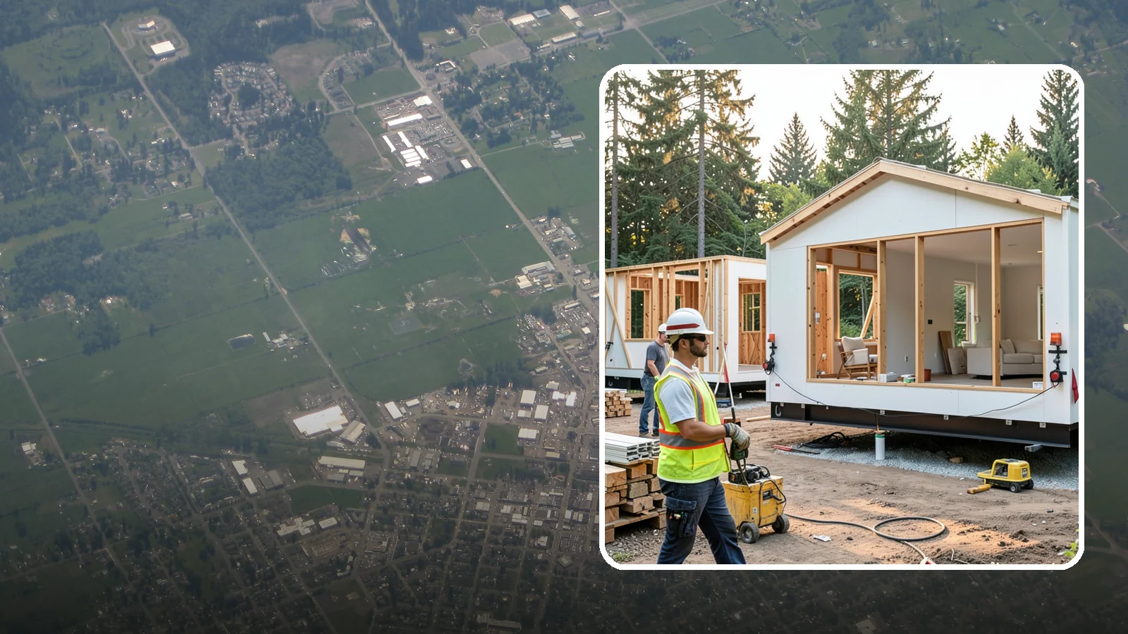 Modular Home Construction in Enumclaw, King County, WA - Factory-built home modules delivered and assembled on your Western Washington site.