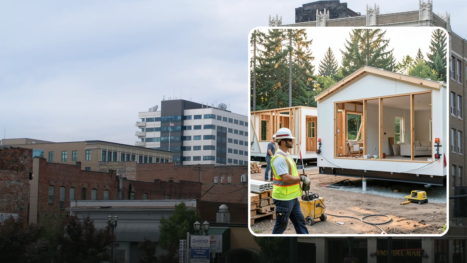 Modular Home Construction in Everett, Snohomish County, WA - Factory-built home modules delivered and assembled on your Western Washington site.