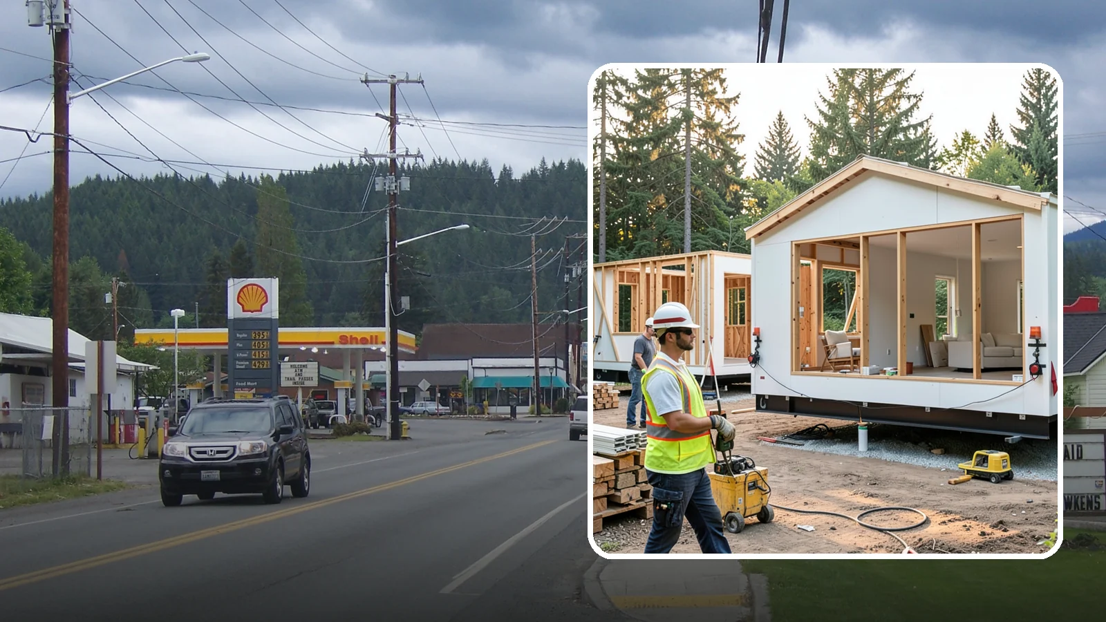 Modular Home Construction in Granite Falls, Snohomish County, WA - Factory-built home modules delivered and assembled on your Western Washington site.