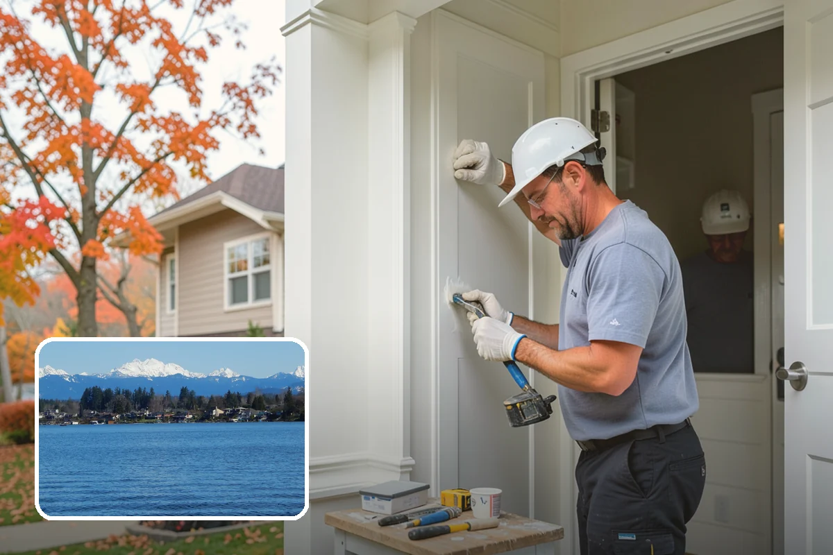 Modular Home Construction in Lake Stevens, Snohomish County, WA - Indoor construction protects materials from PNW moisture