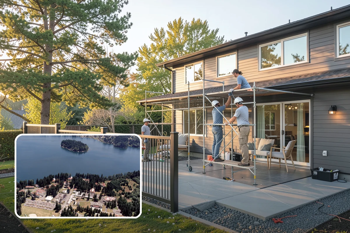 Modular Home Construction in Lakewood, Pierce County, WA - Indoor construction protects materials from PNW moisture