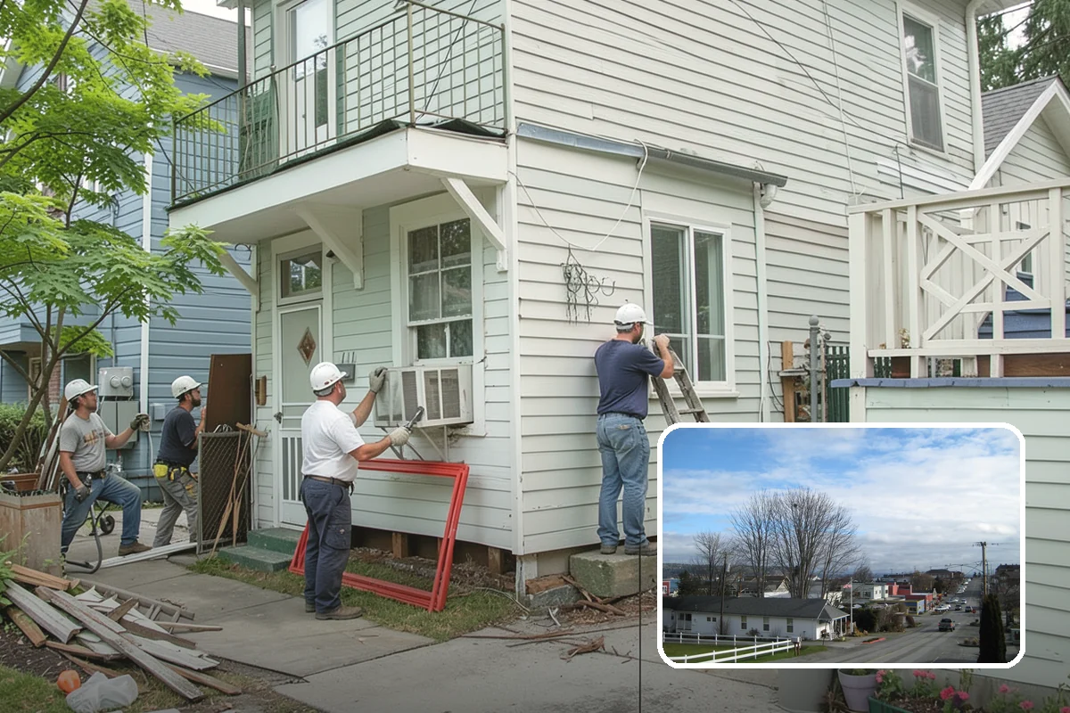 Modular Home Construction in Langley, Island County, WA - Indoor construction protects materials from PNW moisture