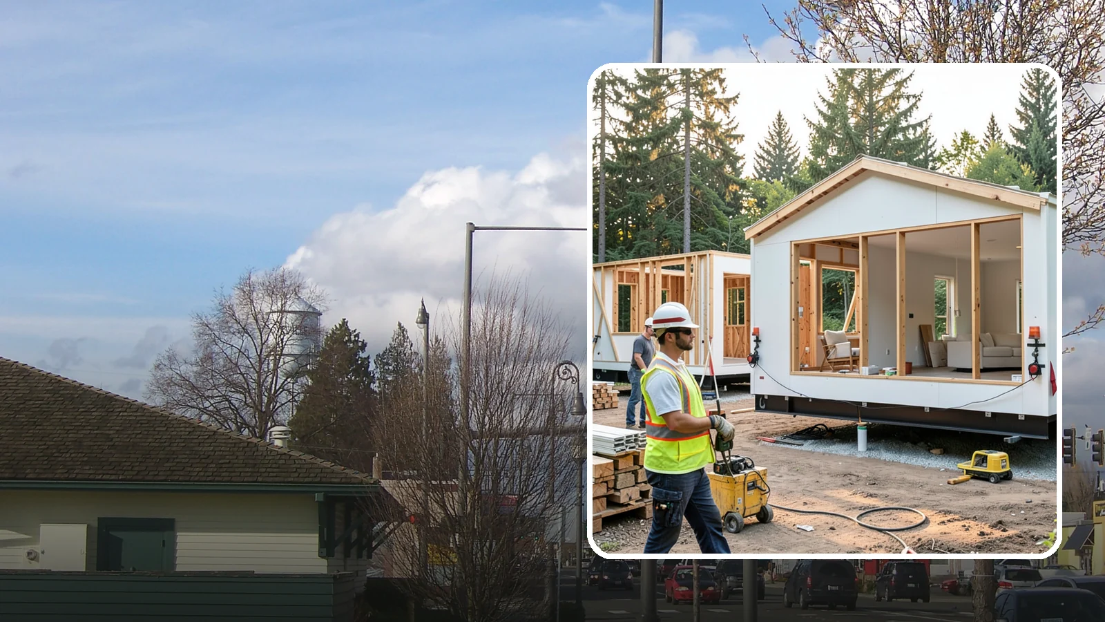 Modular Home Construction in Marysville, Snohomish County, WA - Factory-built home modules delivered and assembled on your Western Washington site.