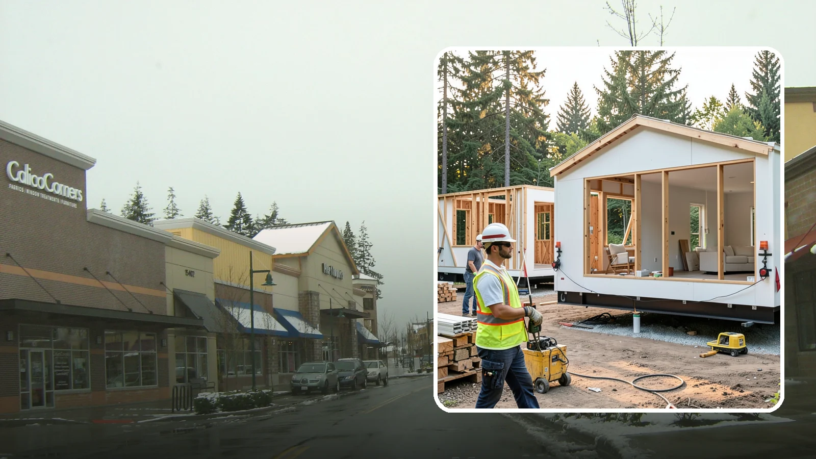 Modular Home Construction in Mill Creek, Snohomish County, WA - Factory-built home modules delivered and assembled on your Western Washington site.