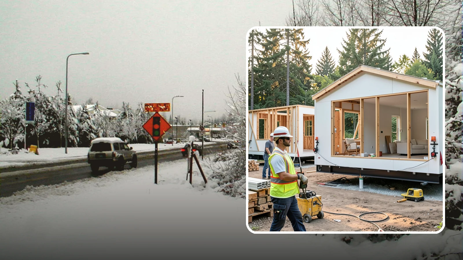 Modular Home Construction in Newcastle, King County, WA - Factory-built home modules delivered and assembled on your Western Washington site.