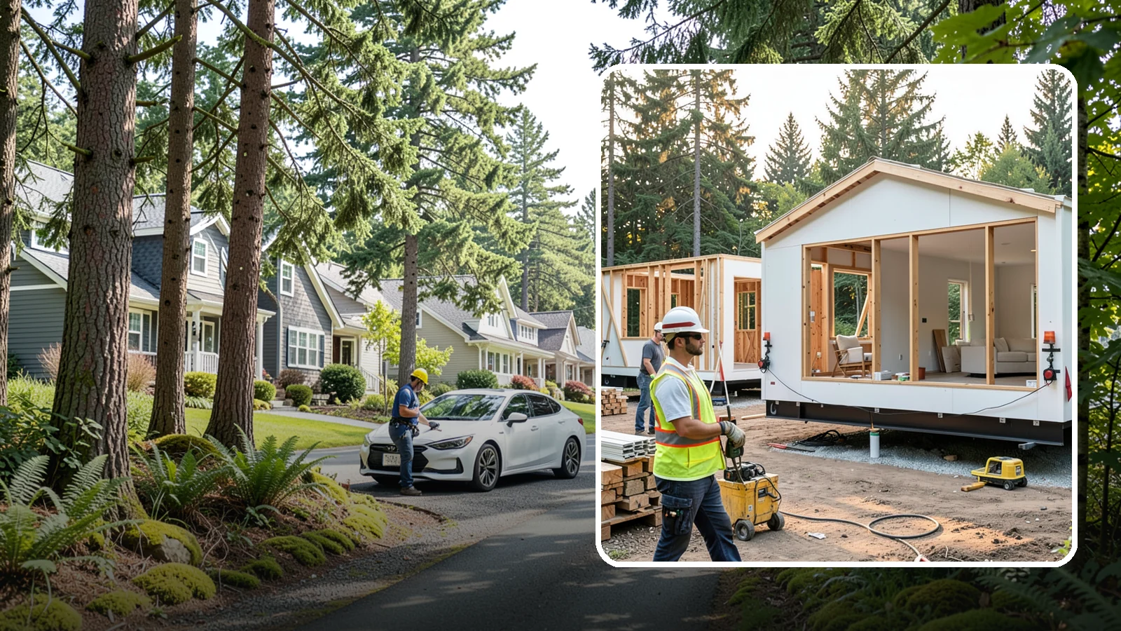 Modular Home Construction in Normandy Park, King County, WA - Factory-built home modules delivered and assembled on your Western Washington site.