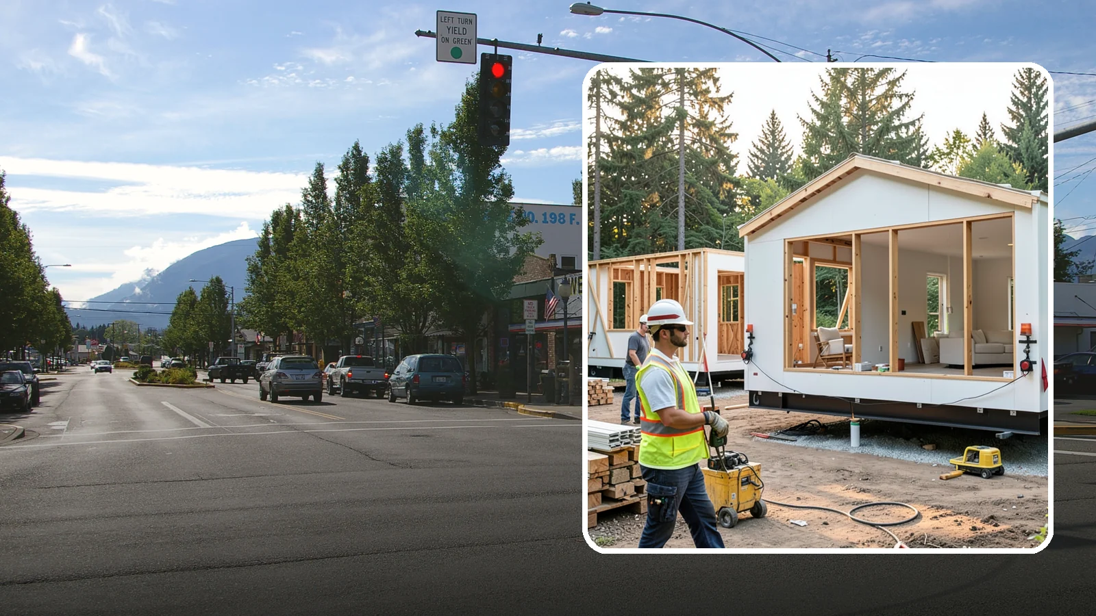 Modular Home Construction in North Bend, King County, WA - Factory-built home modules delivered and assembled on your Western Washington site.