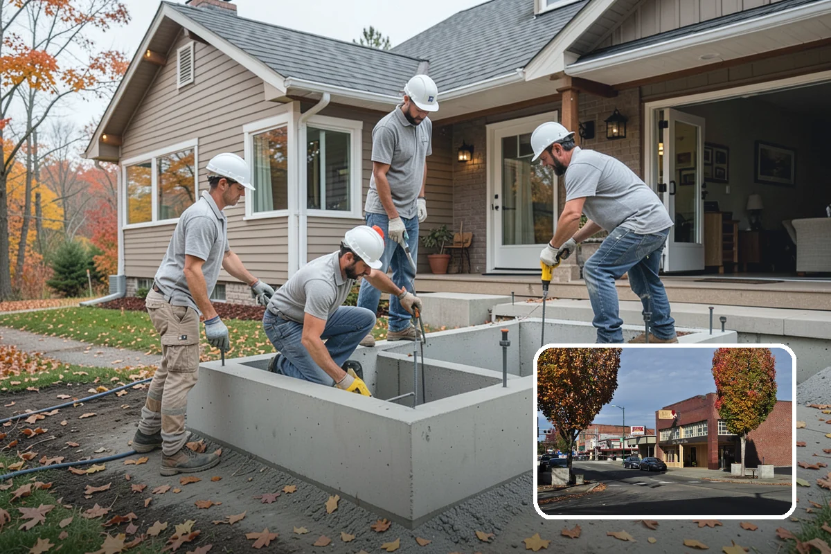 Modular Home Construction in Puyallup, Pierce County, WA - Indoor construction protects materials from PNW moisture