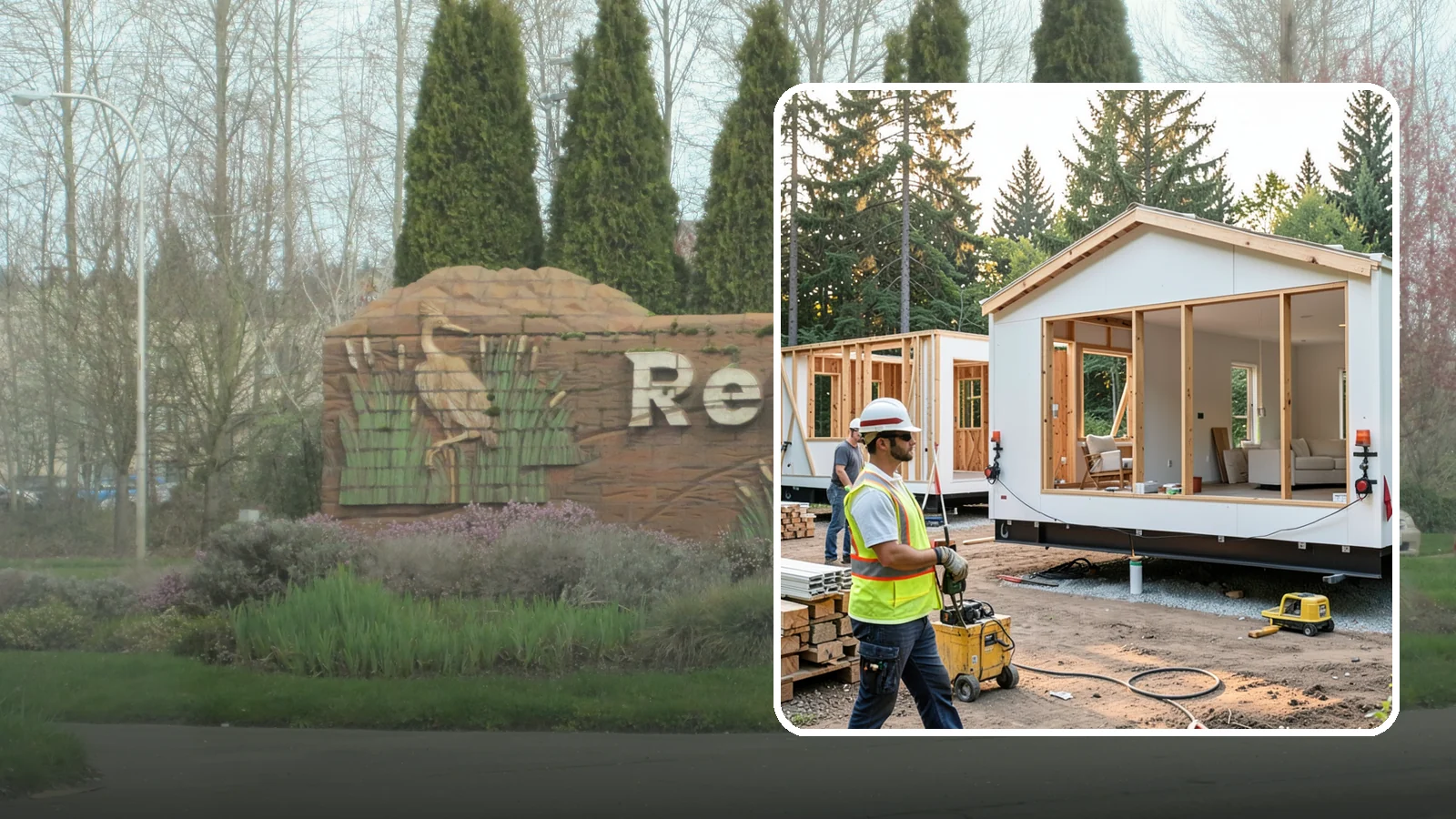 Modular Home Construction in Renton, King County, WA - Factory-built home modules delivered and assembled on your Western Washington site.