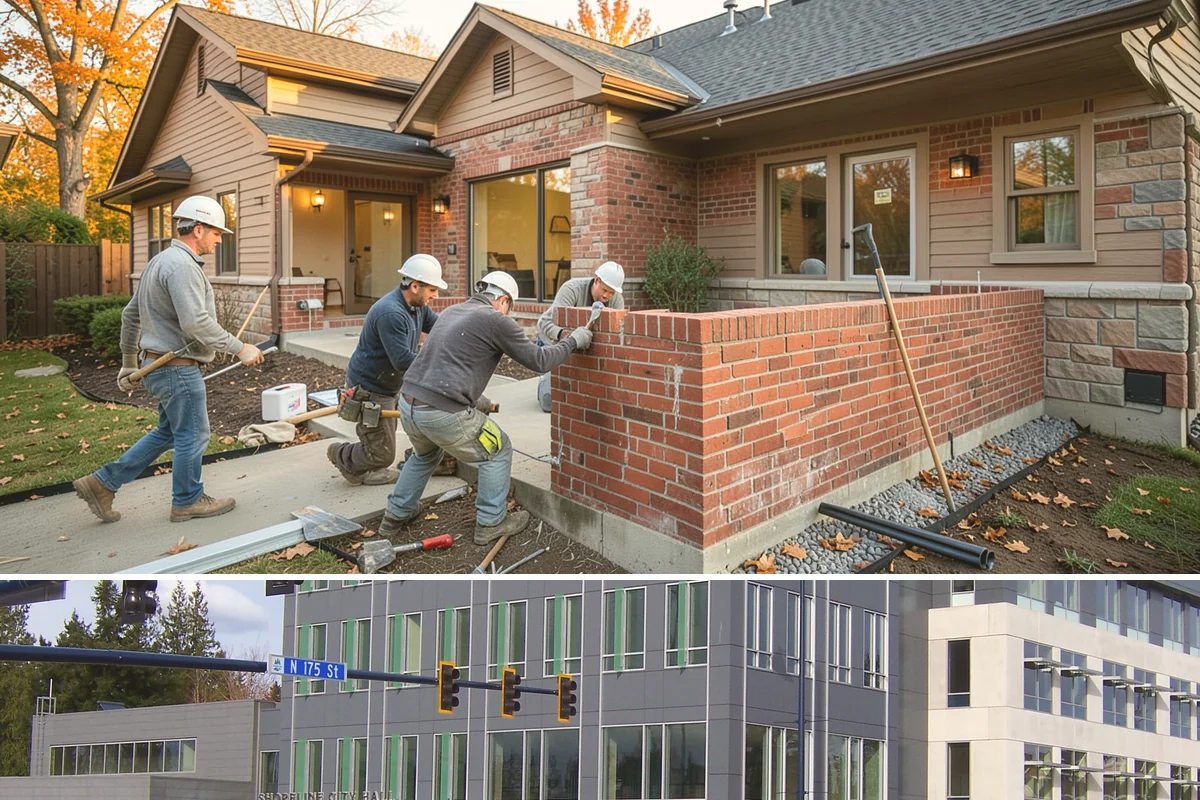 Modular Home Construction in Shoreline, King County, WA - Set days depend on crane access and dry ground, so we target firm summer weather for delivery and assembly.