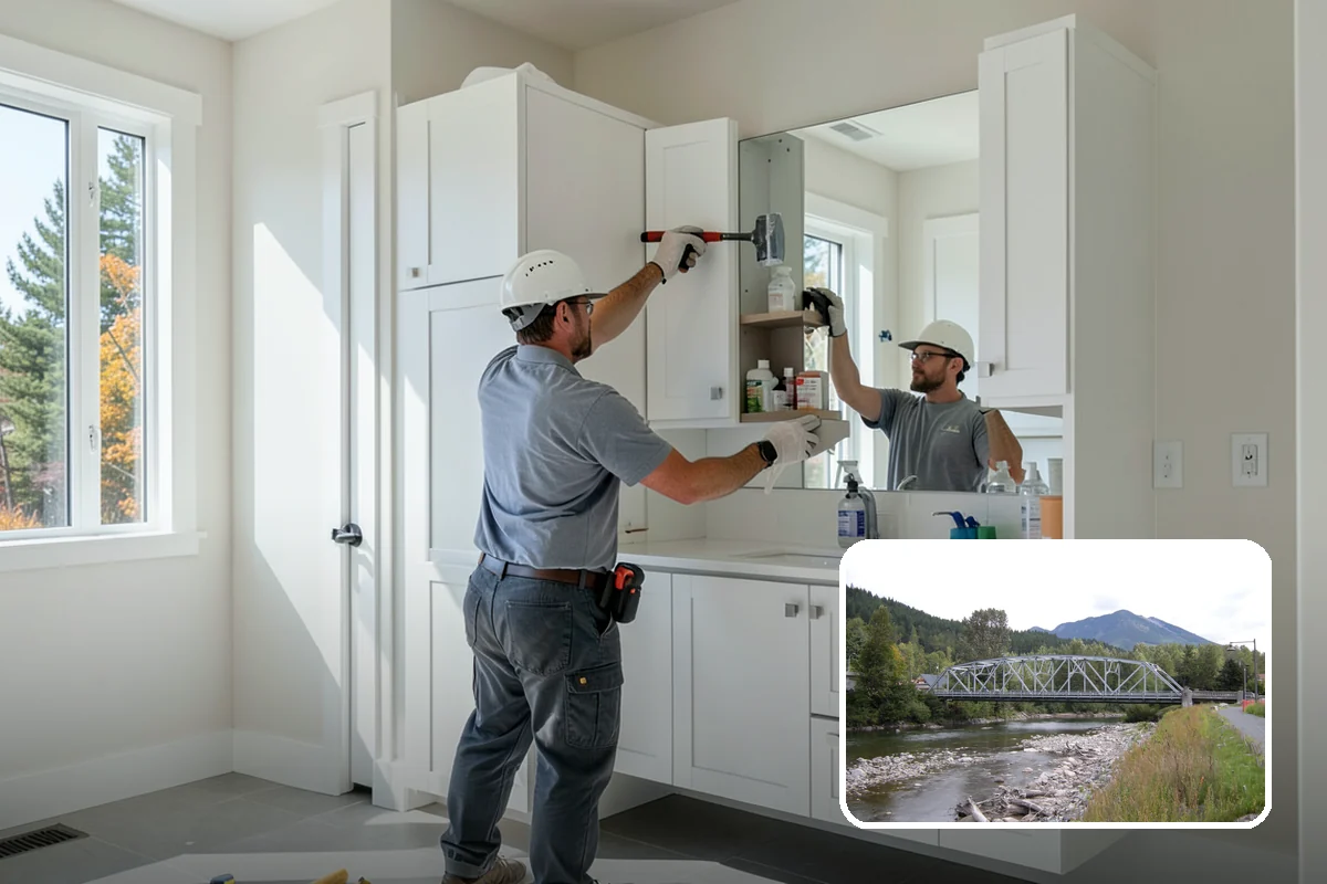 Modular Home Construction in Skykomish, King County, WA - Indoor construction protects materials from PNW moisture