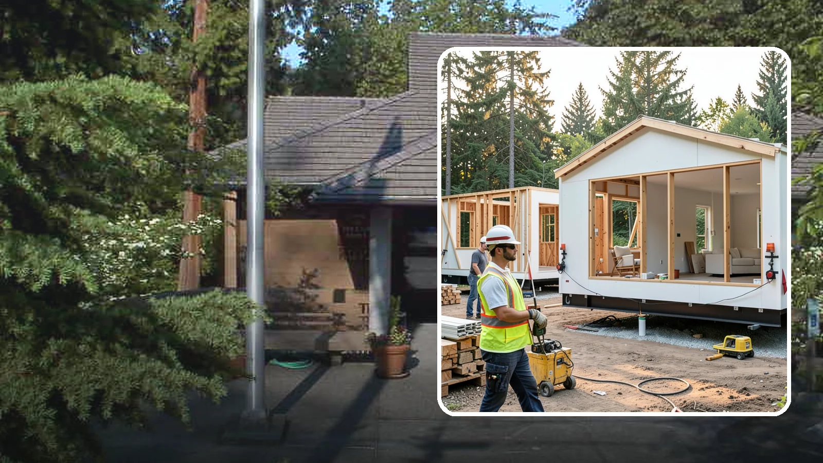 Modular Home Construction in Yarrow Point, King County, WA - Factory-built home modules delivered and assembled on your Western Washington site.