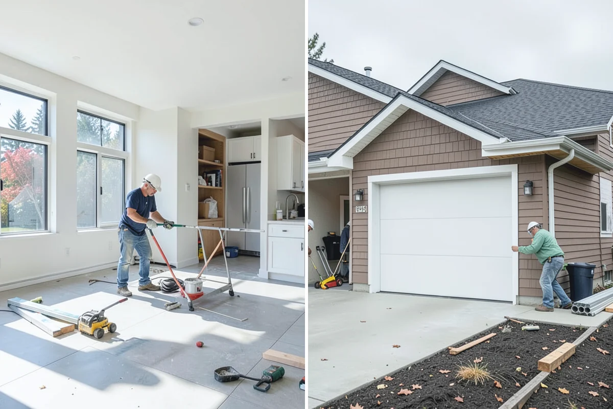 Mosaic Tile Installation in Auburn, King County, WA - Map sheet placement to disguise seams