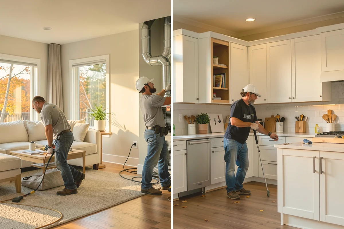 Mosaic Tile Installation in Bellevue, King County, WA - Map sheet placement to disguise seams