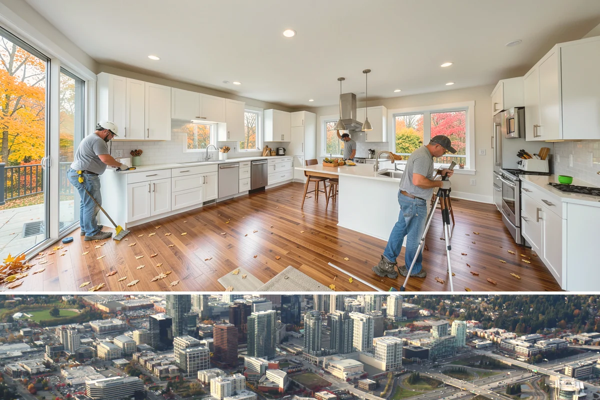 Mosaic Tile Installation in Bellevue, King County, WA - Mosaic work is a detailed indoor task suited to any time of year, including slower winter weeks.