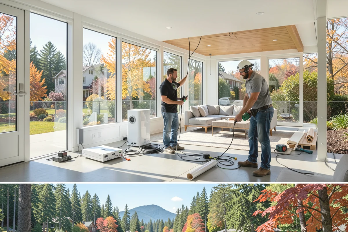 Mosaic Tile Installation in Covington, King County, WA - Mosaic work is a detailed indoor task suited to any time of year, including slower winter weeks.