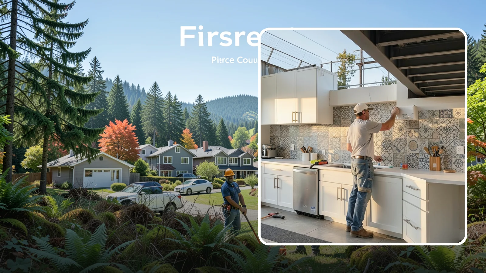Mosaic Tile Installation in Fircrest, Pierce County, WA - Detailed mosaic tiling for backsplashes, floors, and accents that demand precision.