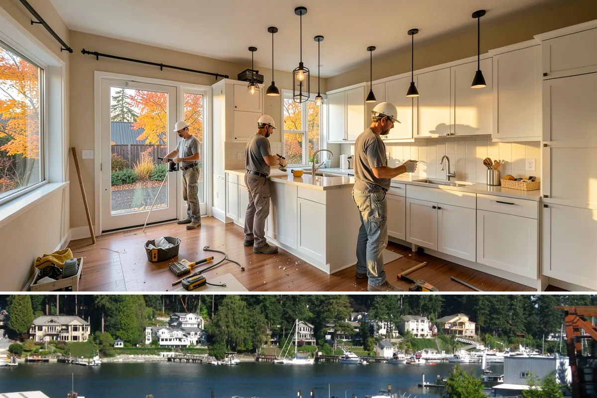 Mosaic Tile Installation in Gig Harbor, Pierce County, WA - Mosaic work is a detailed indoor task suited to any time of year, including slower winter weeks.