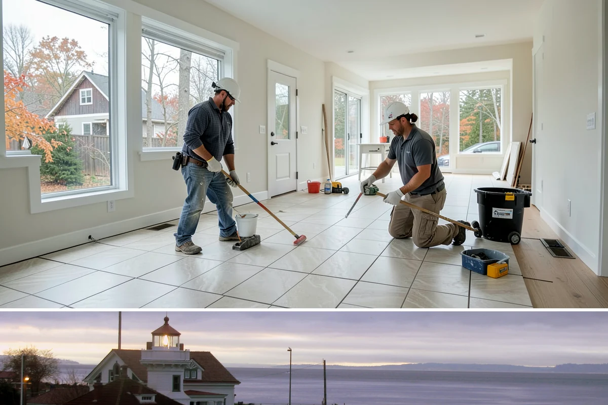 Mosaic Tile Installation in Mukilteo, Snohomish County, WA - Mosaic work is a detailed indoor task suited to any time of year, including slower winter weeks.