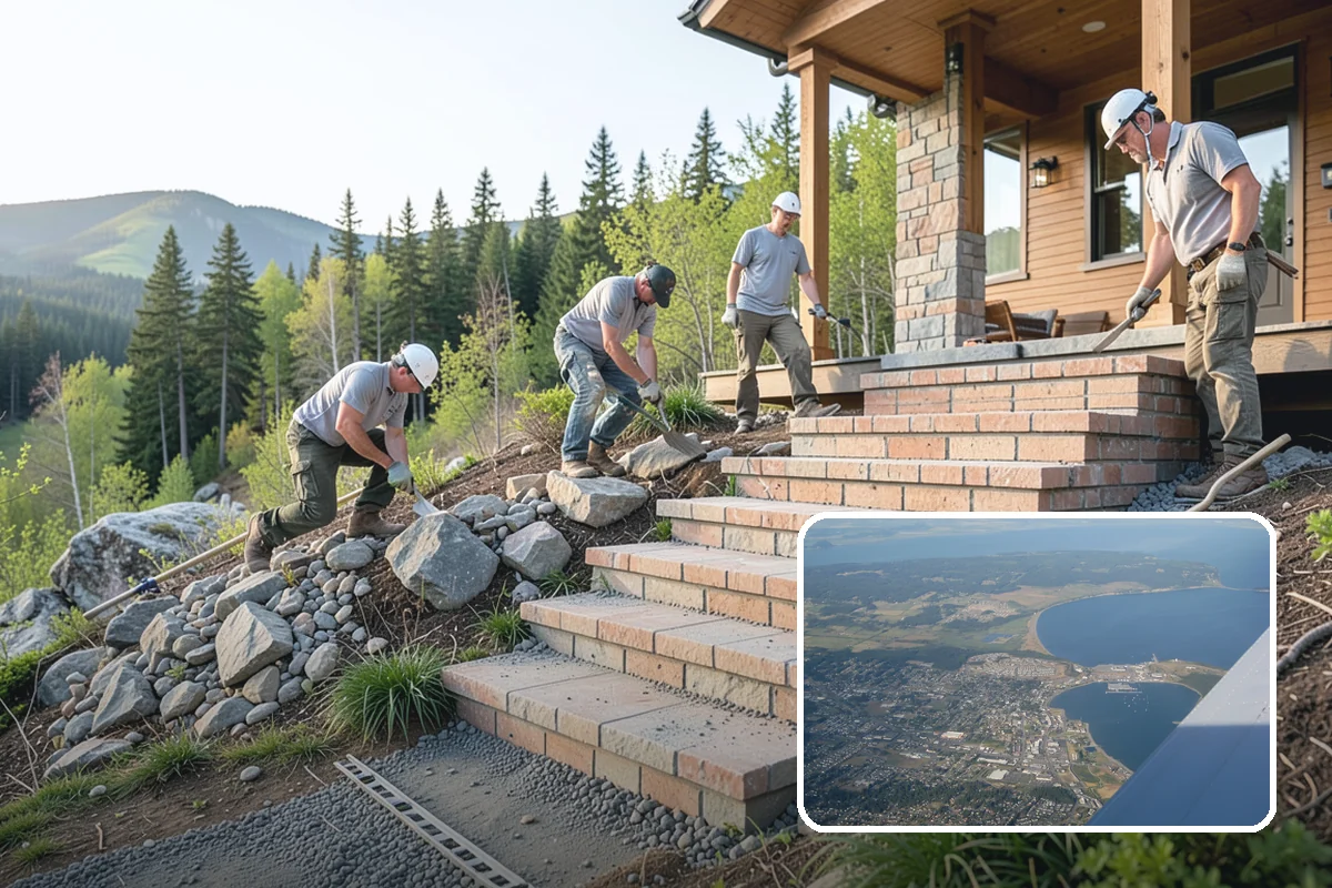 Mosaic Tile Installation in Oak Harbor, Island County, WA - Intricate patterns installed with sheet-to-sheet continuity