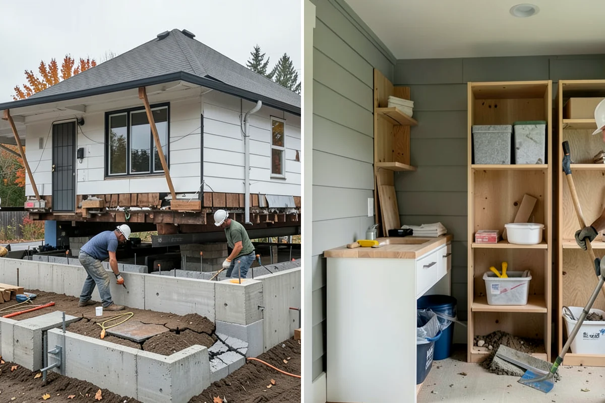 Mosaic Tile Installation in SeaTac, King County, WA - Map sheet placement to disguise seams