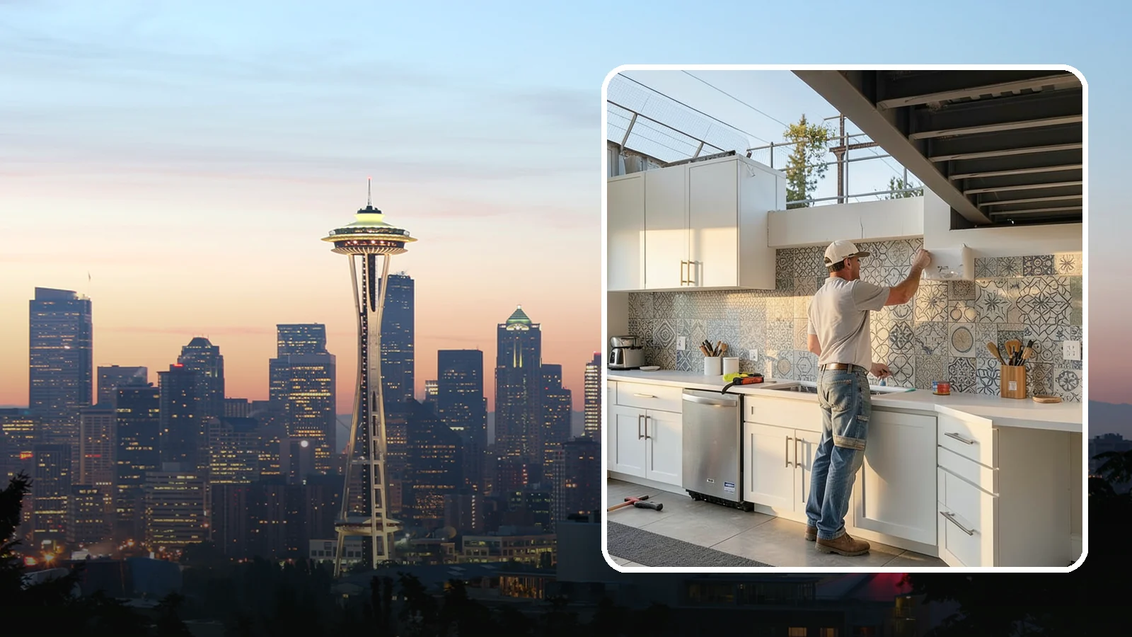 Mosaic Tile Installation in Seattle, King County, WA - Detailed mosaic tiling for backsplashes, floors, and accents that demand precision.