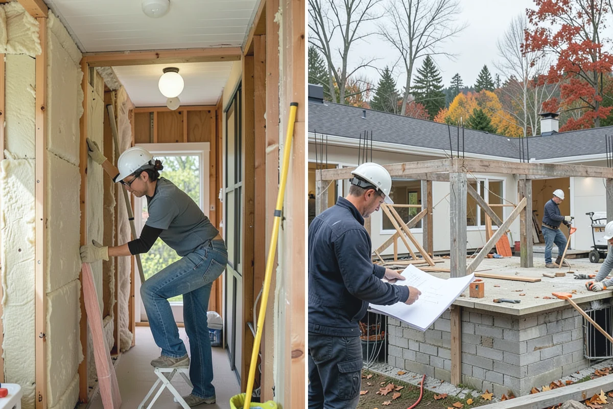 Mosaic Tile Installation in Wilkeson, Pierce County, WA - Map sheet placement to disguise seams