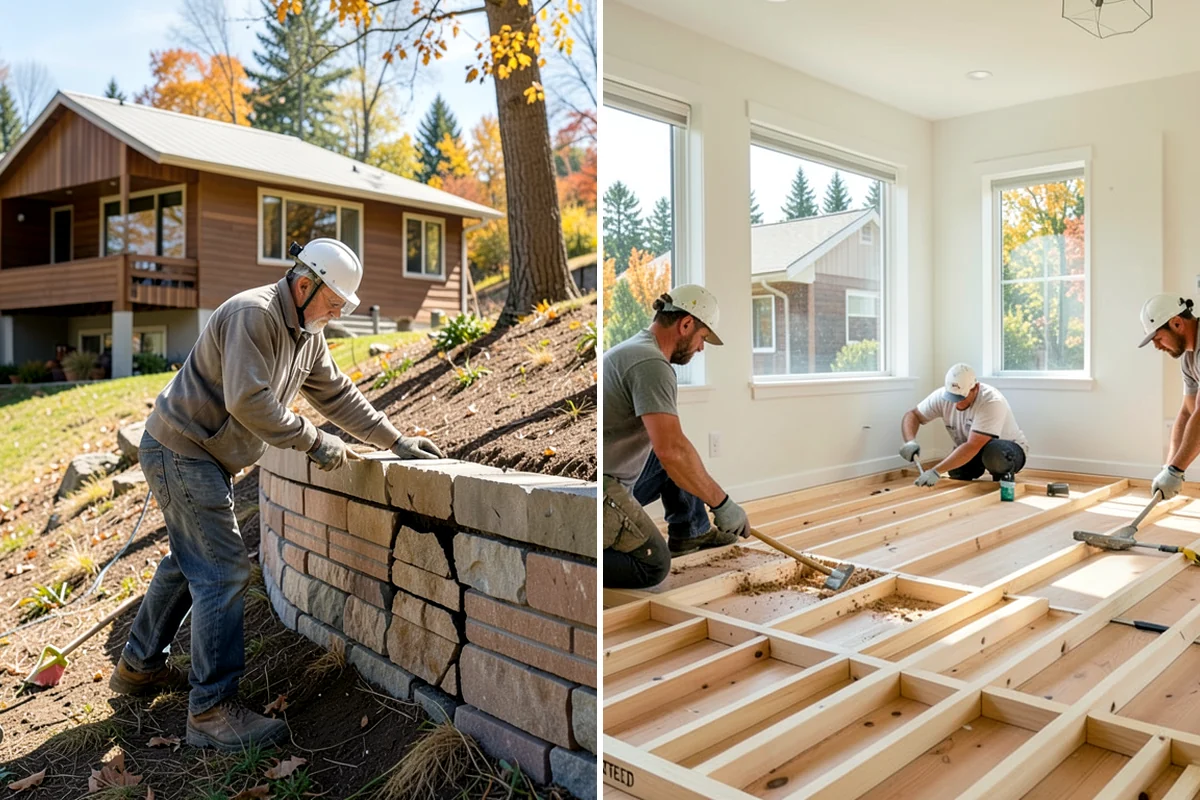 Mother-in-Law Suite Construction in Arlington, Snohomish County, WA - We discuss the family's living and accessibility needs