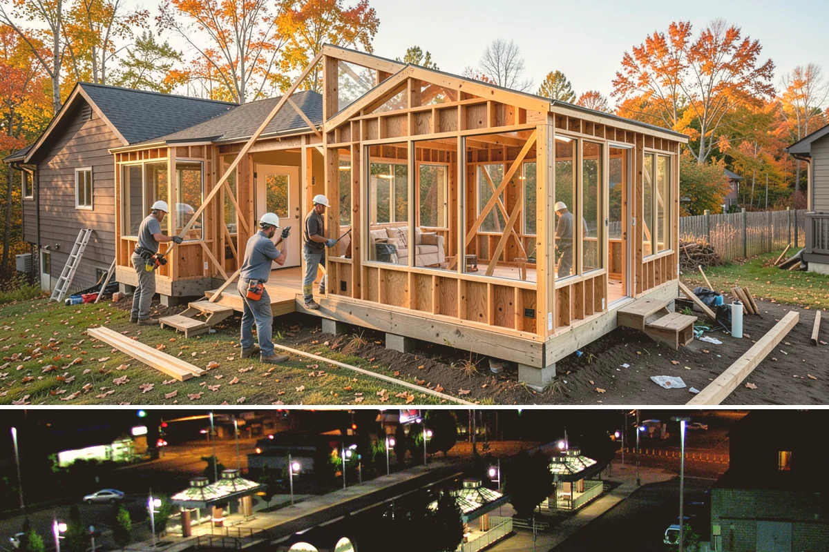 Mother-in-Law Suite Construction in Auburn, King County, WA - Interior-focused suite additions proceed comfortably during the wet season, while any exterior work is timed for drier weather.