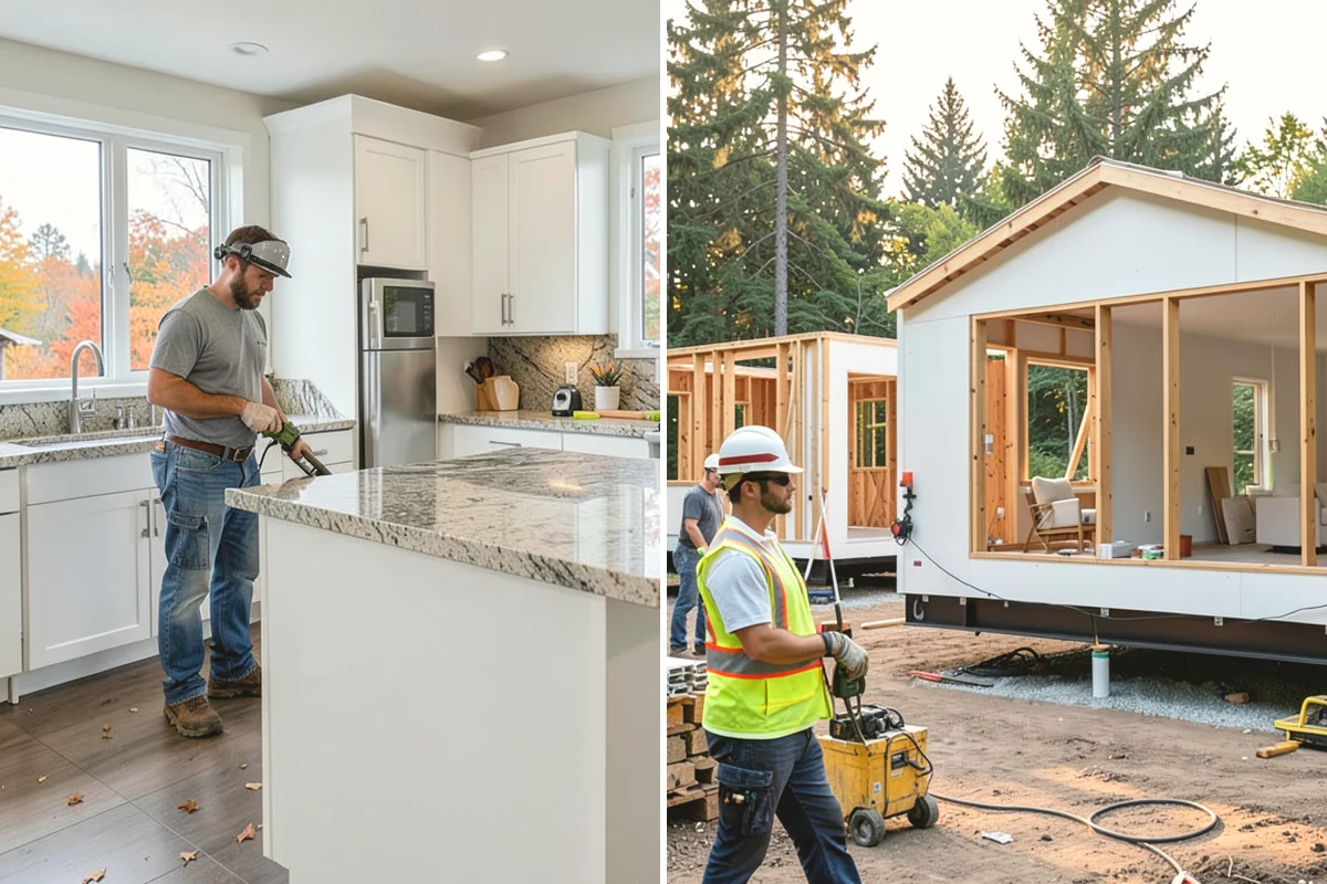 Mother-in-Law Suite Construction in Carbonado, Pierce County, WA - We discuss the family's living and accessibility needs