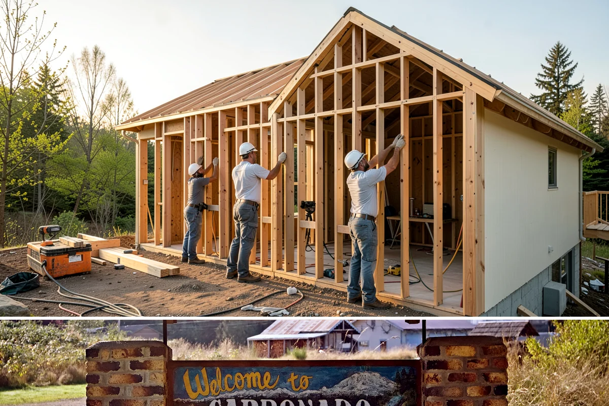 Mother-in-Law Suite Construction in Carbonado, Pierce County, WA - Interior-focused suite additions proceed comfortably during the wet season, while any exterior work is timed for drier weather.