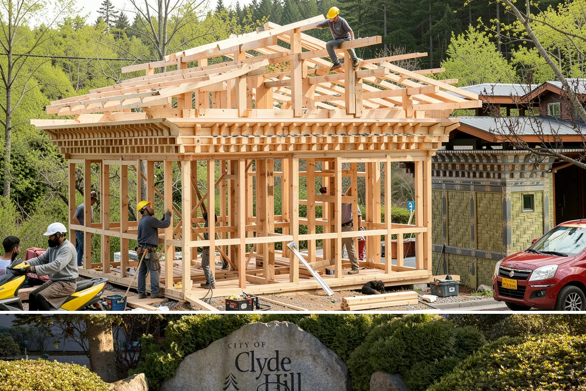 Mother-in-Law Suite Construction in Clyde Hill, King County, WA - Interior-focused suite additions proceed comfortably during the wet season, while any exterior work is timed for drier weather.