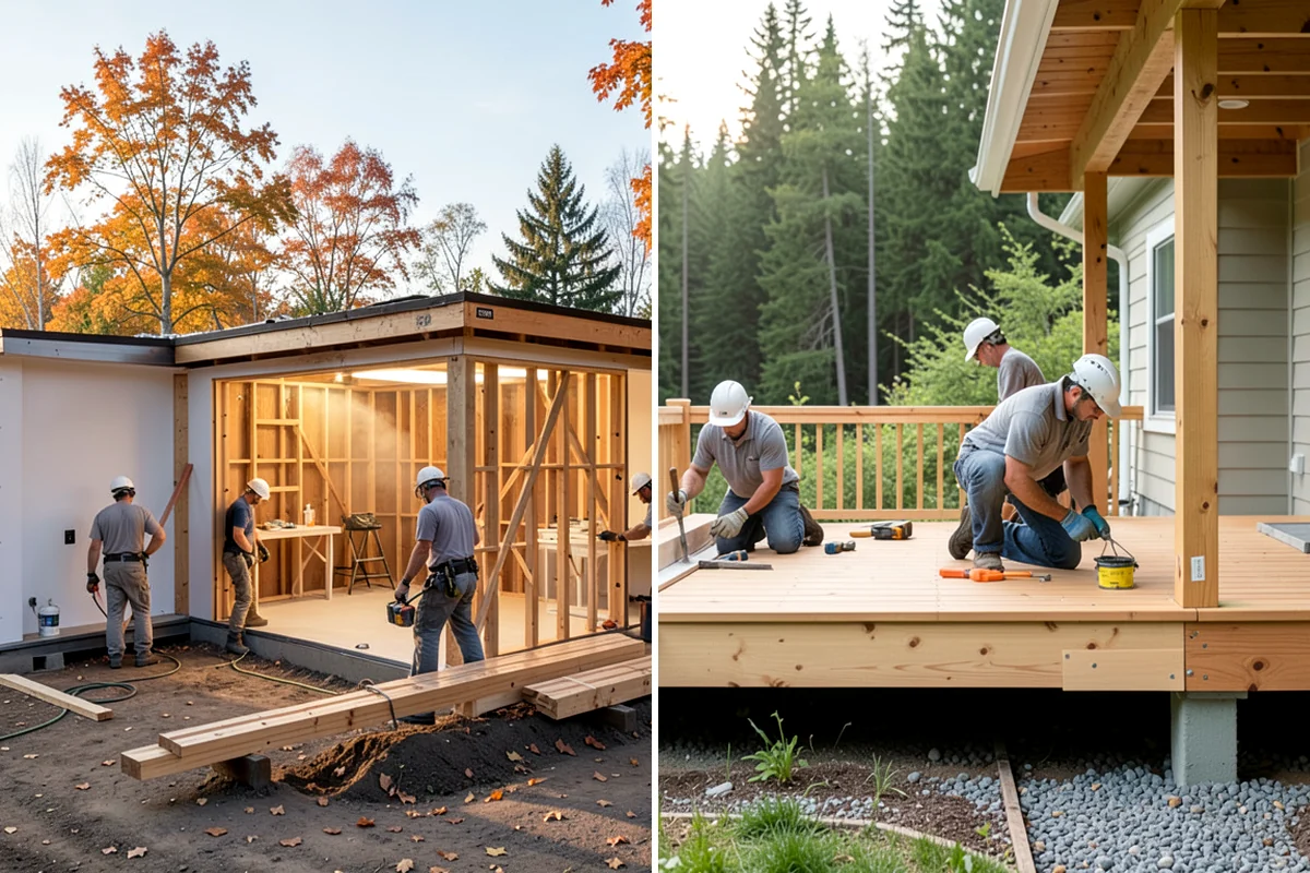 Mother-in-Law Suite Construction in Fircrest, Pierce County, WA - We discuss the family's living and accessibility needs
