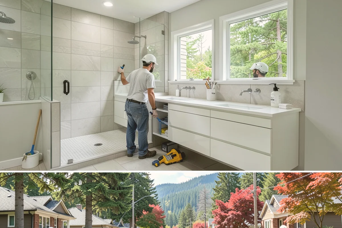 Mother-in-Law Suite Construction in Hunts Point, King County, WA - Interior-focused suite additions proceed comfortably during the wet season, while any exterior work is timed for drier weather.