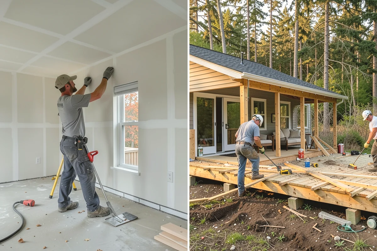 Mother-in-Law Suite Construction in Lake Stevens, Snohomish County, WA - We discuss the family's living and accessibility needs