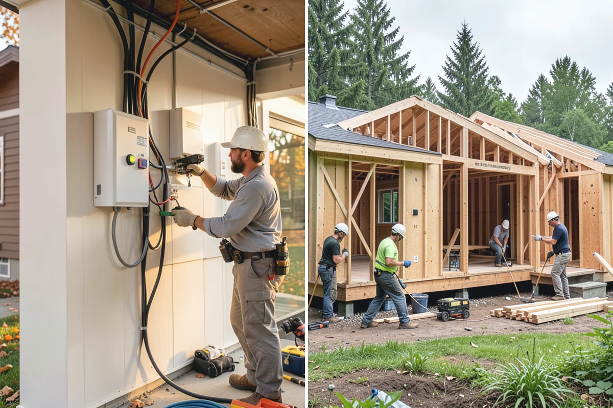 Mother-in-Law Suite Construction in Redmond, King County, WA - We discuss the family's living and accessibility needs
