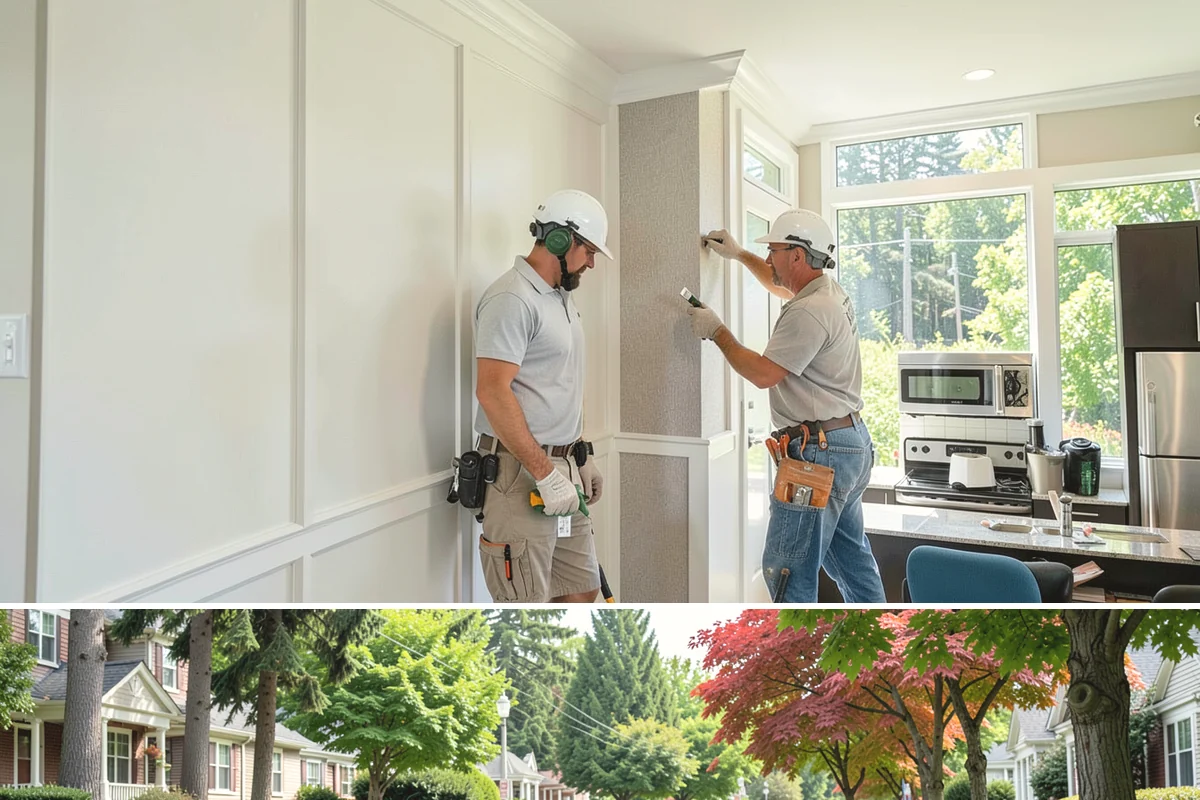 Motorized Shade Installation in Beaux Arts Village, King County, WA - Motorized shades can be installed year-round and help tame both dark winters and bright summer afternoons in the PNW.